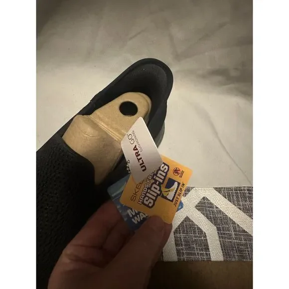 NWT Skechers Women's Slip In Go Walk Flex Sneaker Black Size 8.5 - Picture 8 of 8